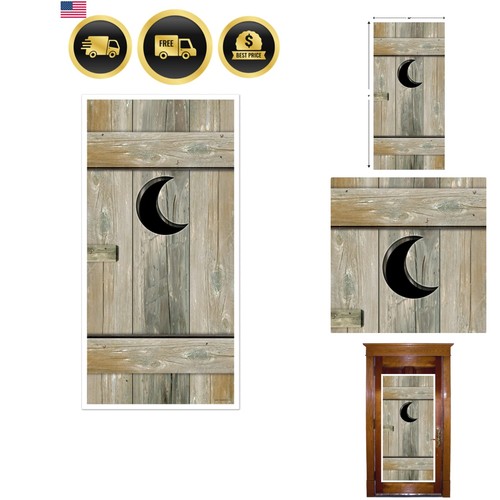 Outhouse door cover rustic - door,