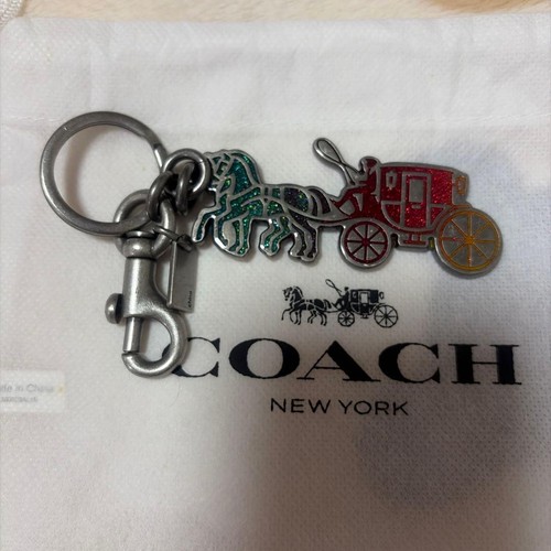 Coach carriage key ring - carriage,