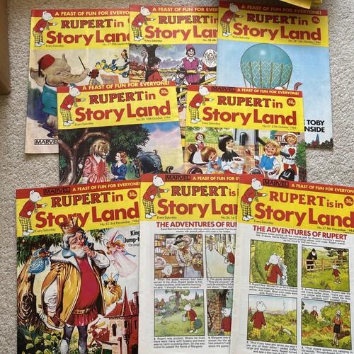 Rupert storyland issues - rupert,