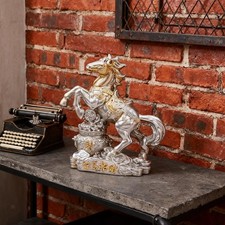Wealth horse figurine - wealth,