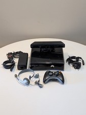 320GB Microsoft Xbox 360 S Slim Console Bundle + Controller + Kinect + Headset