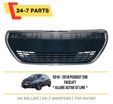 FRONT BUMPER GRILL + CHROME