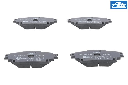 Rear brake pad set - pad,