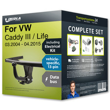 Towbar fixed for VW Caddy III