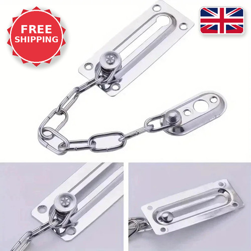 Door chain security - 2-4, lock