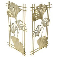 Gold Metal Wall Decor Golden