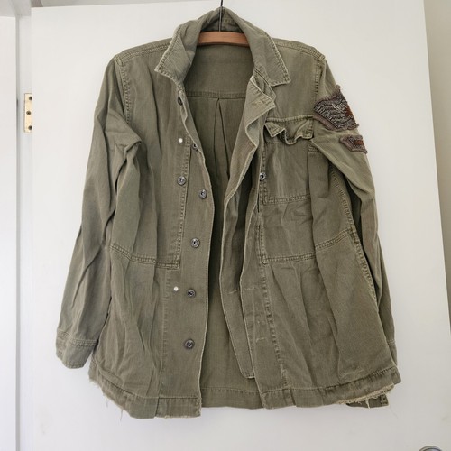 Free people army green - free, button