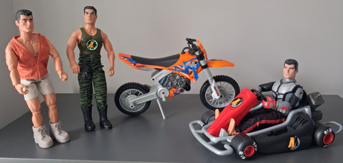 Vintage action man job - man, lot