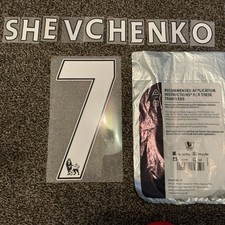 Chelsea Shirt kit sporting id NameSet SHEVCHENKO 7 2007-2008-2009 white home