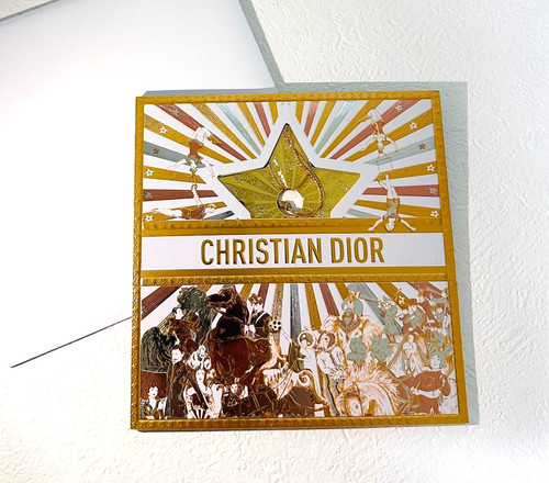 Dior holiday greeting card - dior,
