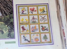 CROSS STITCH SAMPLER CALENDAR