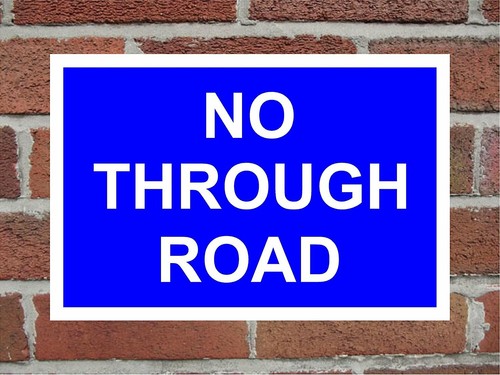 Through road correx - through, safety