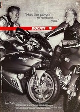 DUCATI DESMODUE 900SS - ORIGINAL ADVERT 29cm by 21cm