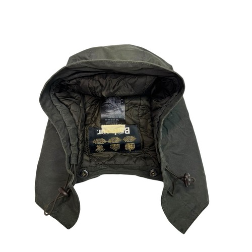 Barbour waxed storm hood - barbour,