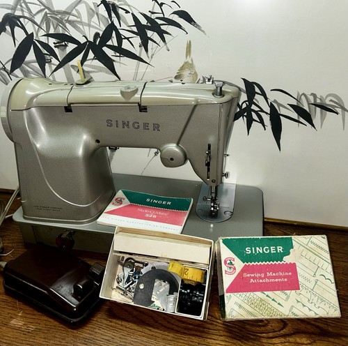 Vtg singer 328k sewing machine - singer,