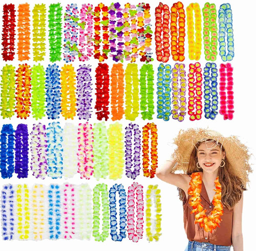 Dyuee hawaiian flower garlands - dyuee,