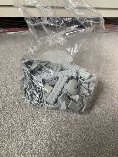 Lego grey bricks plates bulk - grey, &