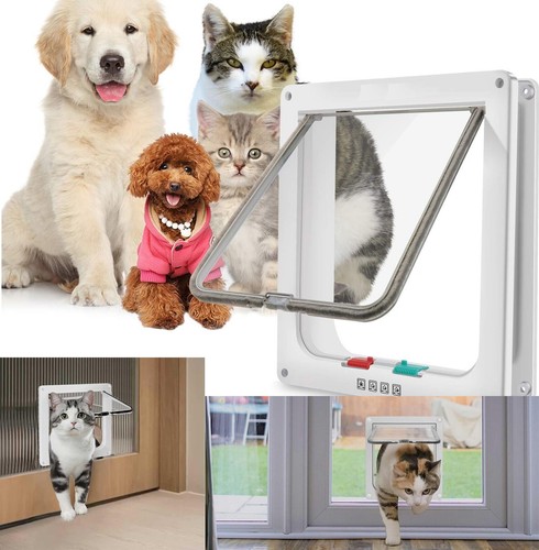 Pet door locking small medium - pet,