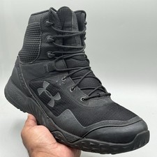 UNDER ARMOUR MENS Size 10 Micro G® Valsetz Tactical Boot BLACK