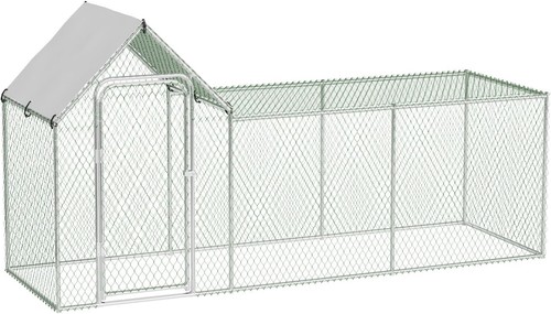 Metal chicken run cage - metal,