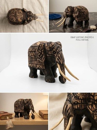 Tea street carved wooden - carved,