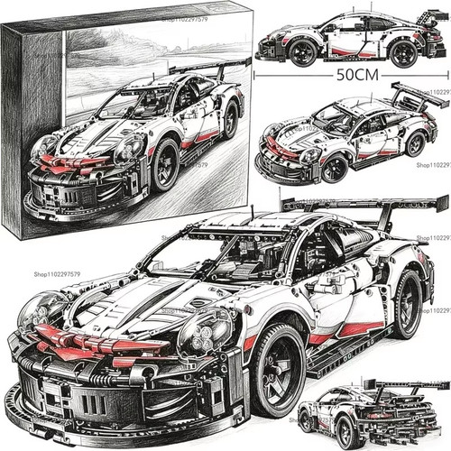 Scale 1580pcs race car - scale,