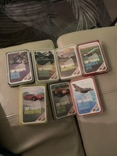 7x Vintage Top Trumps