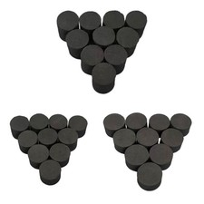 10 Pieces Electronic Drum Trigger Easy DIY Installation Black 20mm High
