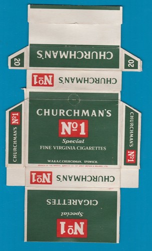 Old empty cigarette packet - old,