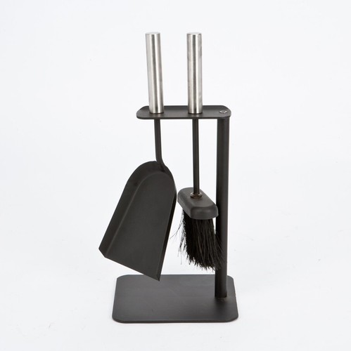 Pce hearth set black with - hearth,