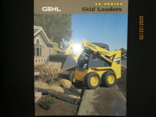 Gehl series skid steer - 40,