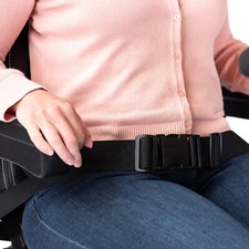 Scooter or Wheelchair Safety Lap Strap Seat Belt Universal Adjustable Fit
