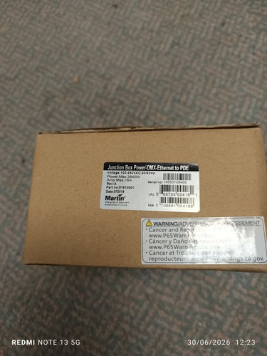 Martin junction box power - martin,