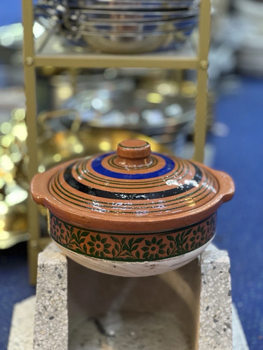 Traditional clay cooking pot - cooking,