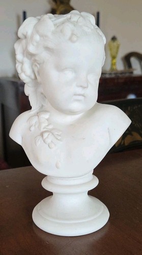 Parian bust autumn - autumn, antique