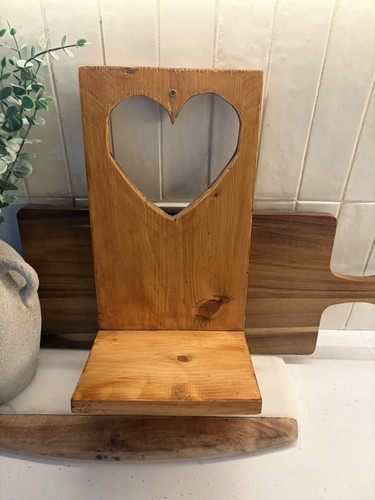 Vintage handcrafted wooden
