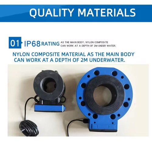 Ultrasonic water meter digital - water,