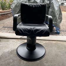 Barbers Chair black & Chrome