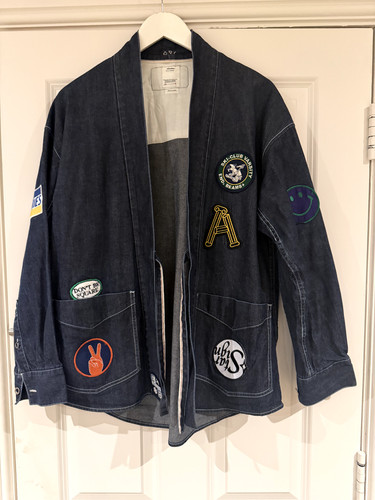 Visvim lhamo denim kimono - visvim,