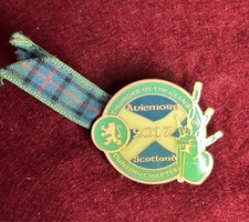 Enamel Badge Motorcycle Rally