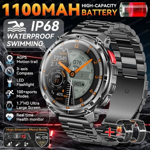 Rex gps smart watch 10atm - 3,