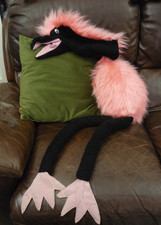 Vintage Large Heavy Solid Pink