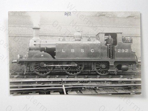 Lbsc steam locomotive 292 - steam,