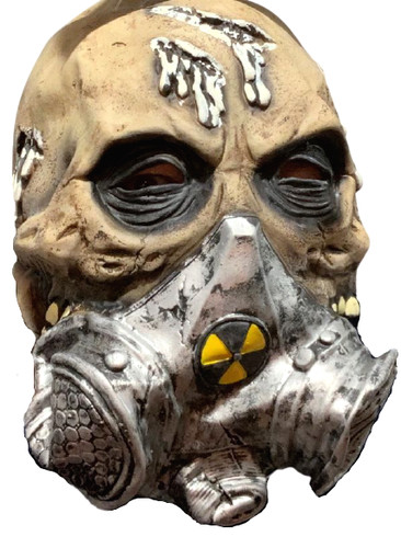 Biohazard rubber gas mask - biohazard,