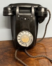 Bakelite Wall Telephone In
