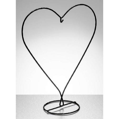 Sienna glass heart shaped - glass,
