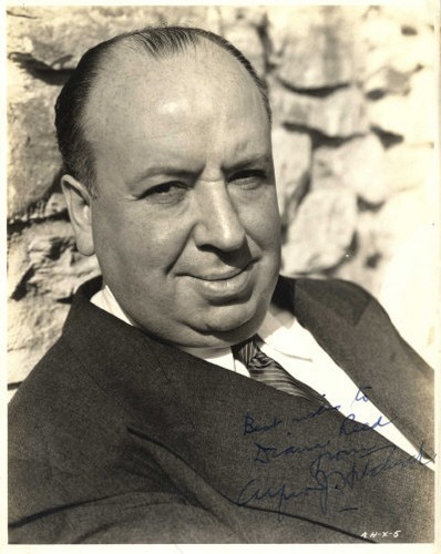 Alfred hitchcock signed - alfred,