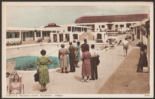 Channel islands postcard - channel,