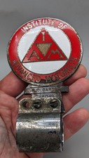 Badge automobile auto car club Great Britain IAM Institut of Advanced Motorist