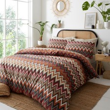 Duvet cover bed set geometric